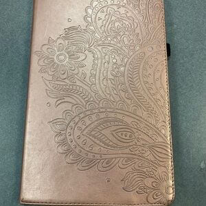 Pink Metallic tablet Holder